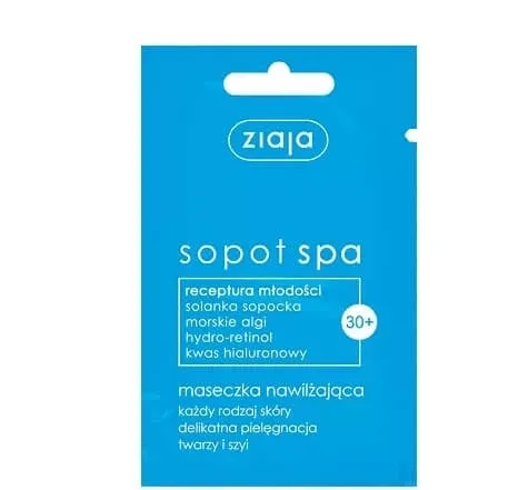 Ziaja Sopot Spa, Mască hidratantă, 7ml — preț și oferte