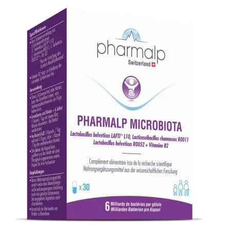 Pharmalp Microbiota, 30 capsule, Pharmalp — preț și oferte