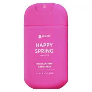 HiSkin Happy Spring, spray pentru dezinfecția mâinilor, hibiscus, 30 ml