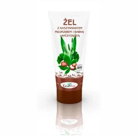 Gel cu castan salbatic, gingobiloba si coada soricelului, 200 ml, GorVita — preț și oferte