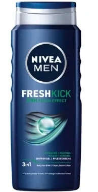 Nivea Men, Gel de duș, Cool Kick, 500 ml — preț și oferte
