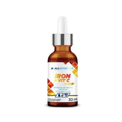 Allnutrition Fier + Vit C picături, 30 ml — preț și oferte