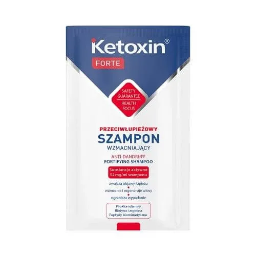 KETOXIN Forte Șampon anti-mătreață fortifiant, plic, 6 ml Oceanic — preț și oferte
