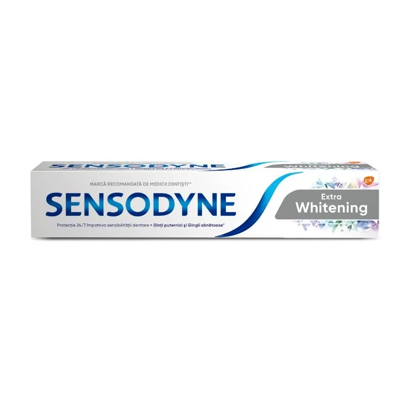 Pasta de dinti Extra Whitening Sensodyne, 100 ml, Gsk — preț și oferte
