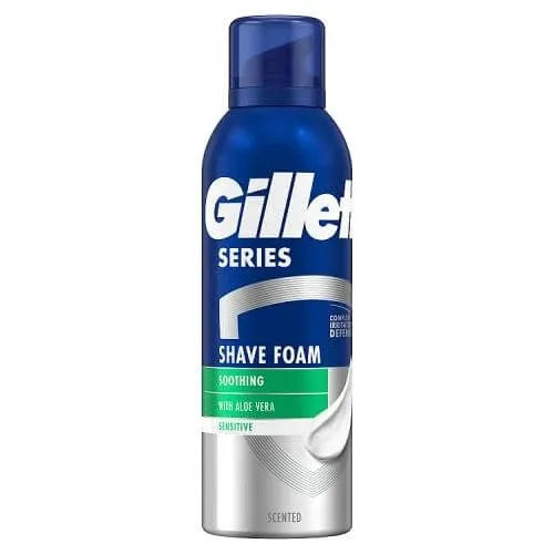 Spumă de bărbierit liniștitoare Gillette Series cu Aloe Vera, 200ml Procter&Gamble — preț și oferte