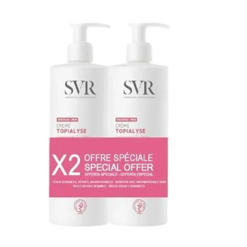 SVR Topialyse Crème Nourrissante Duo, 2 x 400 ml SVR LABORATORIES — preț și oferte