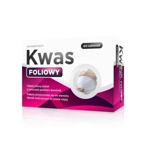 Puwer Acid folic, 60 comprimate — preț și oferte