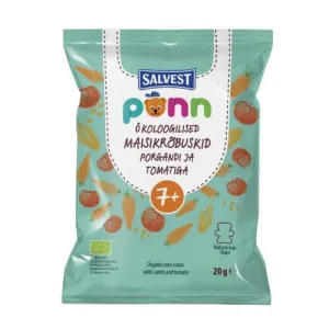 SALVEST PÕNN BIO Chipsuri cu roșii, 20 g