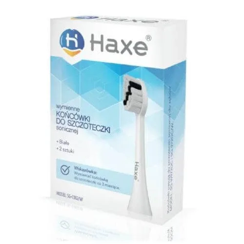 Sfaturi pentru periuța de dinți sonică HAXE SG-W972DC alb, 2 buc — preț și oferte