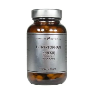 Pureline Nutrition L-triptofan extract 500 mg, 60 capsule