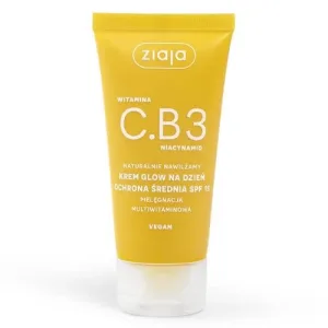 Ziaja Vitamin C.B3 Niacinamide Cremă de zi cu protecție medie SPF 15, 50 ml