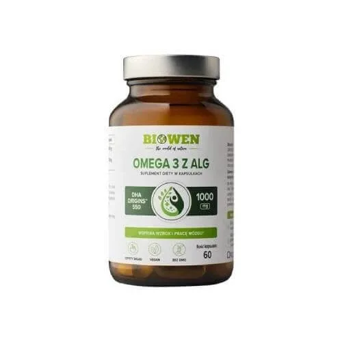 Biowen Omega 3 din alge, 60 capsule — preț și oferte
