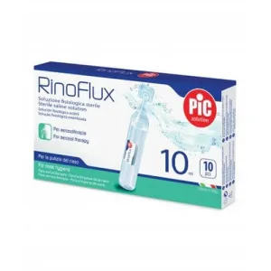 PIC RinoFlux soluție salină 10ml, 10 buc.