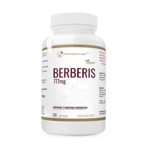 Progress Labs Berberis Berberis extract de rădăcină 777 mg, 90 capsule — preț și oferte