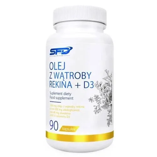 SFD Shark Liver Oil + D3, 90 capsule — preț și oferte