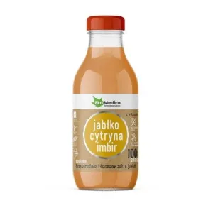 EkaMedica Suc de mere, lămâie și ghimbir, 300ml