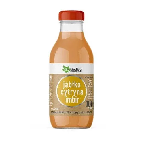 EkaMedica Suc de mere, lămâie și ghimbir, 300ml — preț și oferte