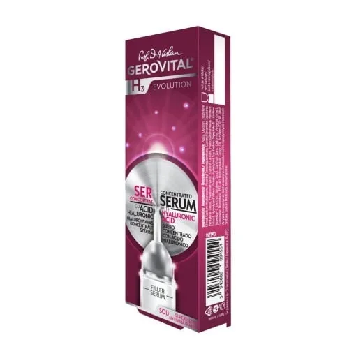 Gerovital H3 Evolution Ser Concentrat cu Acid Hialuronic 6% si Vitamina C — preț și oferte