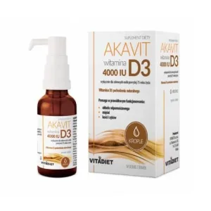 VITADIET Akavit Vitamina D3 4000 UI, 29.4 ml