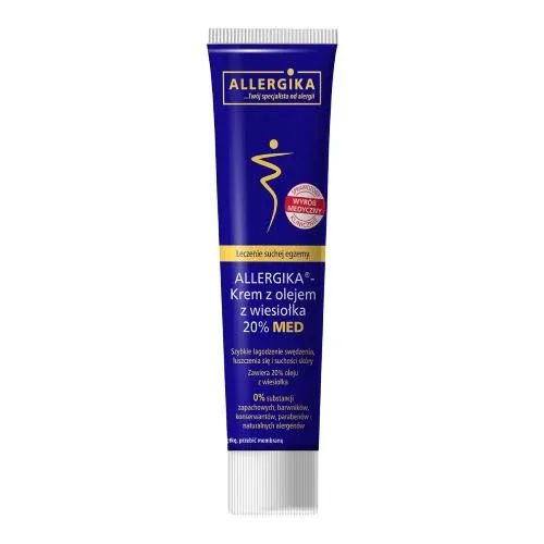 ALLERGIKA Med Cremă cu ulei de onagra 20% pentru eczeme și AD, 100 ml — preț și oferte