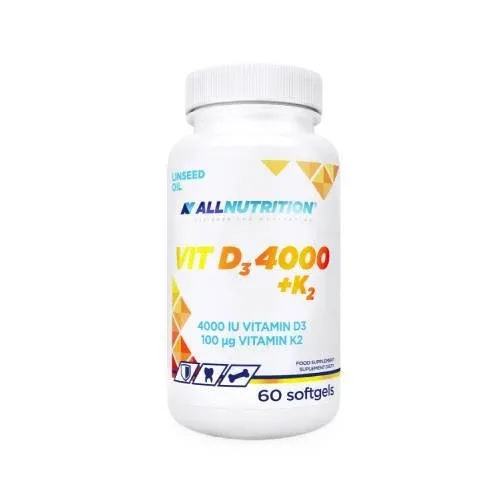 ALLNUTRITION VIT D3 4000 + K2, 60 capsule — preț și oferte