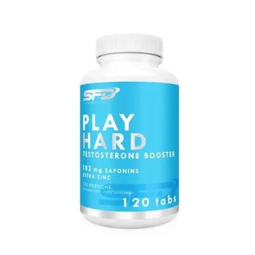 SFD Play Hard Testosteron Booster Nou, 120 comprimate — preț și oferte