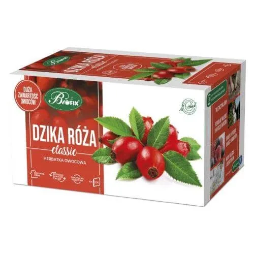 BiFix Classic Rosehip Fruit Tea, 20x2.5g — preț și oferte