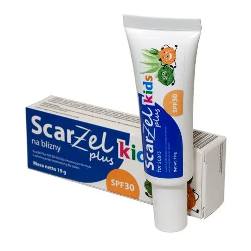 SCARZEL plus kids - gel-cremă pentru cicatrici cu SPF30, 19g PNN Pharmaceuticals — preț și oferte