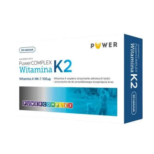 PuwerComplex Vitamina K2, 30 comprimate — preț și oferte