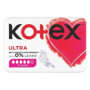 KOTEX Ultra Super Pads sanitare, 7 bucăți