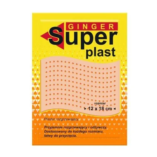 Ginger Super Patch Tencuială de încălzire 12 x 18 cm, 1 buc KM Pharma — preț și oferte