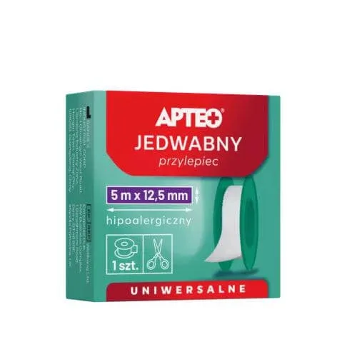 APTEO Adeziv de mătase 5mx1.25cm, 1 buc — preț și oferte