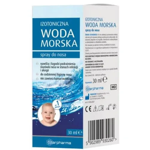 STARPHARMA Spray nazal izotonic cu apă de mare, 30 ml — preț și oferte