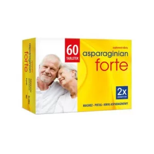 Asparaginian Forte, 60 comprimate