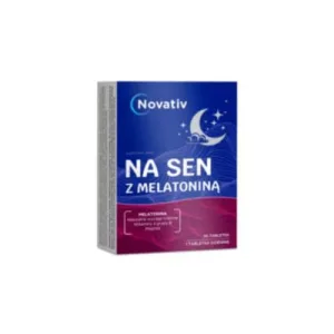 Novativ Na sen cu melatonină, 30 comprimate