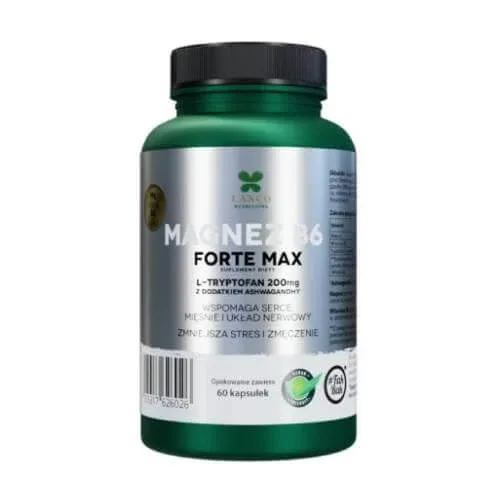LANCO NUTRITIONS Magneziu B6 Forte Max, 60 capsule — preț și oferte