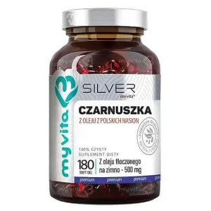 MyVita SILVER ulei de chimen 500 mg, 180 capsule