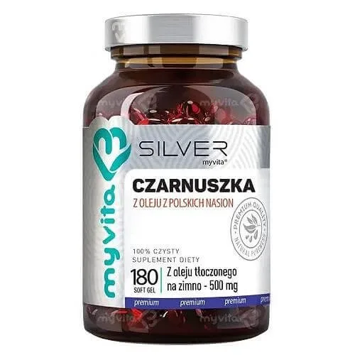 MyVita SILVER ulei de chimen 500 mg, 180 capsule — preț și oferte