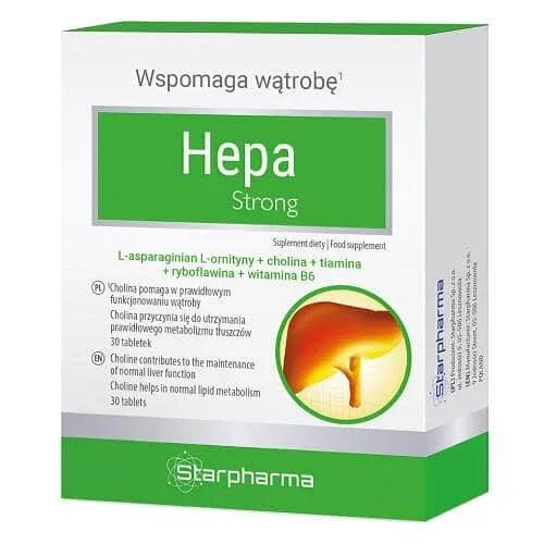 HepaStrong, 30 comprimate Starpharma — preț și oferte