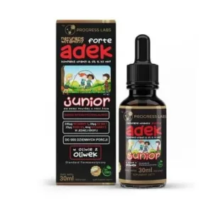 PROGRESS LABS Vitamine naturale ADEK Junior Forte picături, 30ml