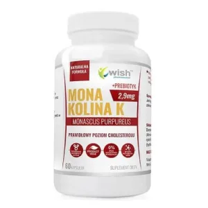 WISH Pharmaceutical Monacolin K 2,9 mg, 60 capsule
