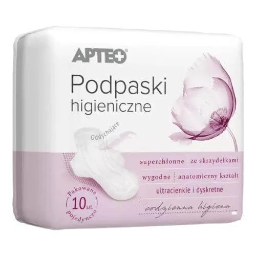 APTEO prosoape sanitare ultra-subțiri, 10 buc — preț și oferte