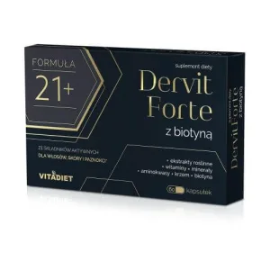 VITADIET Dervit forte cu biotină, 60 capsule