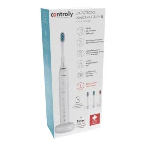 HYDREX Controly Daily II periuță de dinți sonică albă