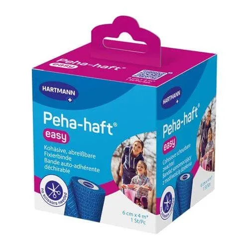 HARTMANN Peha-haft Bandaj de sprijin ușor albastru 6cm x 4m — preț și oferte