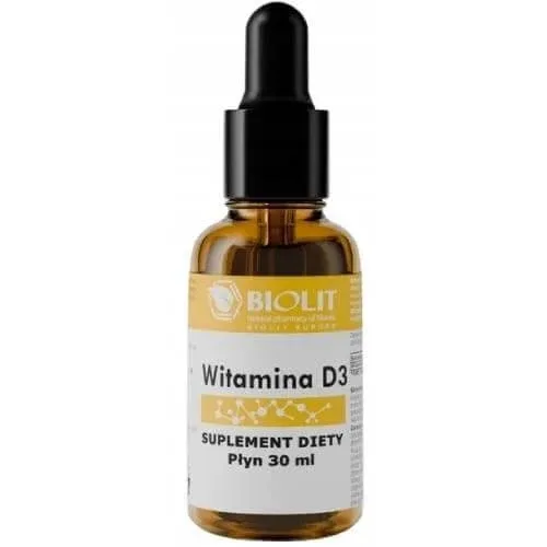BIOLIT Vitamina D3 2000 UI lichid, 30 ml — preț și oferte