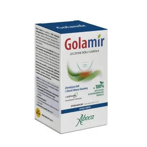Aboca Golamir Forte Spray pentru gât, 30 ml — preț și oferte