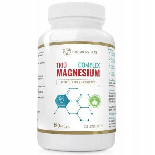 Progress Labs Trio Magnesium Complex, 120 caps — preț și oferte