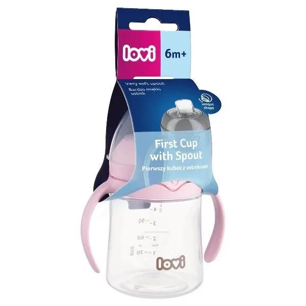 LOVI Prima cana a bebelusului 150 ml Pink — preț și oferte