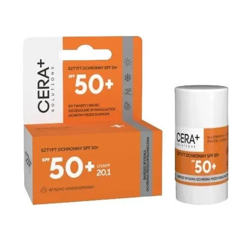 Cera+ Solutions Stick de protecție pentru copii și adulți SPF50+, 30 g Synoptis — preț și oferte